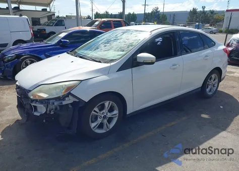 2014 Ford Focus Se z USA, uszkodzony, nr VIN 1FADP3F25EL413745